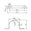 Photo VALTEC Stainless steel brackets for collectors (manifolds), d - 1" [Code number: VTc.130.IN.0600]