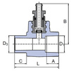 Draft Wavin Ekoplastik PPRC Socket with drain valve internal / external, d 25 [Code number: SNAVV125XX]