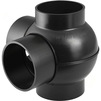 Photo Geberit HDPE Double branchball 88.5°, connections 90° offset, d90, d1 90 [Code number: 366.330.16.1]