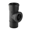 Photo Geberit Silent-PP access pipe 90° with screw cap, d 160 [Code number: 390.727.14.1]