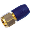 Photo Wavin Future K1 coupling with female thread, brass, d - 16 x 1/2" [Code number: 25504493]