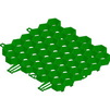 Photo Hauraton RECYFIX GREEN STANDARD Turf reinforcement, made of HD-PE, green, 387x334x38 mm [Code number: 40000]