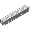 Photo Hauraton RECYFIX STANDARD 100 Trafficable, type 01, with slotted grating SW 9, locked, galvanised, 1000x150x134 mm (price on request) [Code number: 40231]