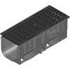 Photo Hauraton RECYFIX STANDARD 150 Combined article, class C 250, type 0105 with GUGI-ductile iron mesh grating MW 15/25, black, locked, 500x210x192 mm (price on request) [Code number: 40149]