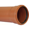 Photo SINIKON Universal Pipe for outdoor sewage, PP, SN4, length 0,5 m, d - 110*3,4, price for 1 pc [Code number: 23005.R]