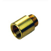 Photo IBP Threaded brass adapters Extension Socket M x F, 10mm, d - 1/2" [Code number: 8540 004010000]