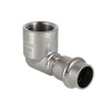 Photo VALTEC Elbow 90˚ with female thread, stainless steel, d - 22х3/4" [Code number: VTi.952.I.002205]