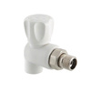 Photo VALTEC PPR Angle valve with iron pipe connection, d - 25, G - 3/4" [Code number: VTp.718.0.02505]