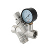 Photo VALTEC Pressure reducer with Y-filter and pressure gauge, from 2 to 5 bar, d - 1/2" [Code number: VT.082.N.04]