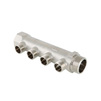 Photo VALTEC Linear manifold with male connections, 3 outlets, d - 3/4", d1 - 1/2" [Code number: VTc.500.N.0503]
