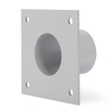 Photo Sleeve Unix-8200 with flange for ounting in constructed buildings, length 100 mm, DN 100х1,5 (price on request) [Code number: SFSS8200-100/100]