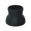 Photo Geberit HDPE Предохранительный колпак для канализационных стояков, черный, d 110mm, DN 100 [Code number: 367.989.16.2]