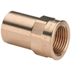 Photo VIEGA Profipress G Plug-​in piece with plain end, bronze, d 28, Rp 3/4" [Code number: 130954]