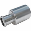 Photo IBP B-Press Inox Reducer Coupler, stainless steel 304, d - 28, d1 - 18 [Code number: PS242430281800]