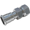 Photo IBP B-Press Inox Straight union connector, female thread, stainless steel 304, d - 54, Rp - 2" [Code number: PS24340G0541600]