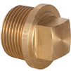 Photo IBP Bronze fittings Beaded plug, male thread, d - 2" [Code number: 3290 016000000]