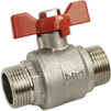 Photo IBP Orange Ball valve, male/male, tee handle, d - 3/4" [Code number: 125015MMP400606]