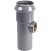 Photo Aquaviva Tee 90° socket with thread, PVC-U, for pressure water supply, PN 10, d - 110, d1 2" [Code number: 1w0046 / AQVTR1102]