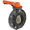 Photo COMER butterfly valve industrial applications, PVC, d - 90 [Code number: BUT10090PVC]