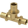 Photo RTP DELTA T-piece axial, reducing, brass, for sliding sleeve, d - 20, d1 - 16, d2 - 20 [Code number: 28333]