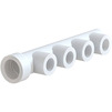 Photo RTP ALPHA PP-R Manifold, d - 32, d1 - 20, white, 4 inlets [Code number: 17588]