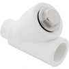 Photo RTP ALPHA PP-R Filter 45°, female/male, white, d - 25 [Code number: 10845]