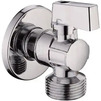Photo RTP SIGMA Faucet for connecting sanitary appliances angle, brass, d - 1/2", d1 - 1/2" [Code number: 39503]