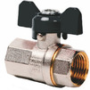 Photo RTP SIGMA Ball valve brass, female/female, PN 40, Butterfly, d - 1'' [Code number: 25833]