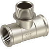 Photo RTP SIGMA T-piece threaded, female/male/female, brass, nickel-plated, d - 1/2'' [Code number: 25202]