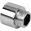 Photo RTP SIGMA Extension brass reducing, nickel-plated, female/male, DN - 29, d - 1/2'', d1 - 3/4", length 20 mm [Code number: 28519]