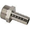 Photo RTP SIGMA Threded connection for hose with male thread, brass, nickel-plated, d - 10, d1 - 1/2'' [Code number: 25151]