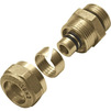 Photo KAN-therm ultraPRESS Brass connector screwed, male thread, for multilayer pipes, d 16, G 1/2" [Code number: 1010045000]