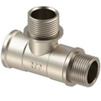 Photo RTP SIGMA Reducer T-piece, female/male/male, brass, nickel-plated, d - 3/4'', d1 - 3/4'', d1 - 3/4'' [Code number: 31575]