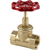 Photo RTP SIGMA Shut-off valve, brass, individual packaging, yellow, d - 3/4" [Code number: 41412 (RTP)]