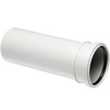 Photo Uponor Decibel Pipe for sewage, with socket, PP, white, d - 110, length 3 m, price for 1 piece [Code number: 1000195]