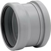 Photo Uponor HTP Adapter, gray (PP/cast iron), d - 110, d1 - 100 [Code number: 1051260]