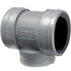 Photo Uponor Ventilation T-piece 90˚ thermally insulated, d - 125, d1 - 100 [Code number: 1068089]
