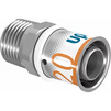 Photo Uponor S-Press Plus Union with male thread, d - 20, R - 1" [Code number: 1070506]