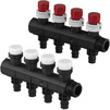 Photo Uponor Vario Plus Q&E Manifold with valves, plastic, 1 outlet, d - 20*2,0 [Code number: 1034514]