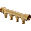 Photo Uponor Q&E Manifold, G - 3/4" male/female, 4 outlets d 16, 35 mm [Code number: 1023029]