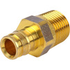 Photo Uponor Q&E Union with male thread, d - 16, R - 1/2"male [Code number: 1023003]
