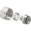 Photo Uponor Usystems Flex-X Adapter clamping, brass, PE-X, d - 16*2,0, d1 - 3/4"female euroconus [Code number: 1135967]