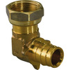 Photo Uponor Usystems Elbow with union nut, brass, for pipe PE-Xa, d - 25, G - 3/4", type 1 [Code number: 1135781]