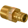 Photo Uponor Usystems Union with male thread, brass, for pipe PE-Xa, d - 16, R - 3/4"male, type 1 [Code number: 1135752]