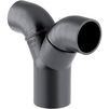 Photo Geberit HDPE Connection bend double-Y-branch for traps, d56 [Code number: 363.472.16.1]