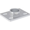 Photo Geberit HDPE Support platform rectangular, with four holes, with coupling G 2" [Code number: 362.874.26.1]