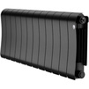 Photo Royal Thermo Infinity 300 Noir Sable Bimetallic radiator, 12 sections [Code number: RTINS30012]