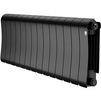 Photo Royal Thermo Infinity 300 Noir Sable Bimetallic radiator, 14 sections [Code number: RTINS30014]