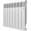 Фото Радиатор биметаллический Royal Thermo Revolution B 500, 8 секц., боковое подключение [Артикул: RTRB350008]
