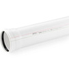 Photo REHAU RAUPIANO PLUS sewage pipe, length 3 m, price for 1 pc, d - 40 [Code number: 11230541222 / 123 054 222]